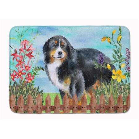 Carolines Treasures Carolines Treasures CK1207RUG Bernese Mountain Dog Spring Machine Washable Memory Foam Mat CK1207RUG